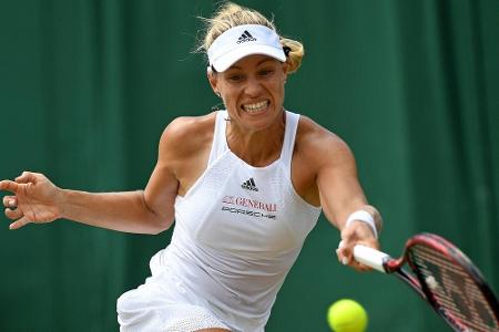 Wimbledon: Kerber kämpft sich ins Achtelfinale Wimbledon: Kerber kämpft sich ins Achtelfinale