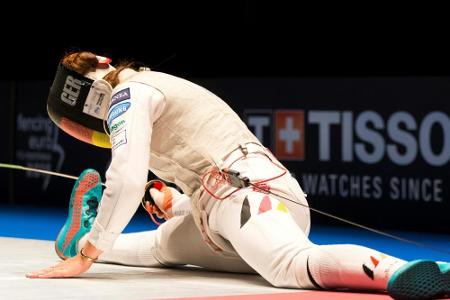 Florettfechterin Sauer verpasst erste deutsche WM-Medaille