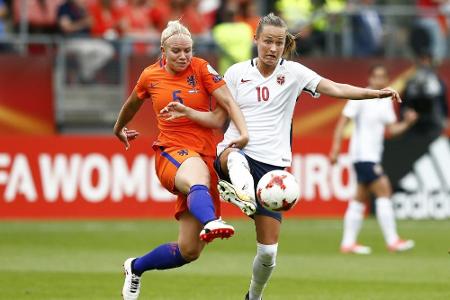 Frauenfußball-EM: 2,40 Mio. sehen Auftaktspiel Niederlande-Norwegen