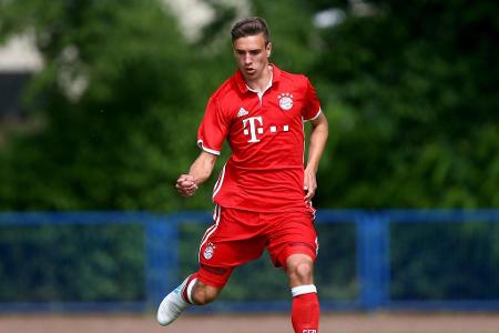 Kopfball- und zweikampfstark sowie eine gute Spielübersicht: Alexander Nitzl sticht aus der Bayern-Hintermannschaft hervor.