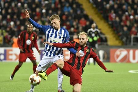 Umstrittener Handelfmeter: Hertha patzt in Östersund