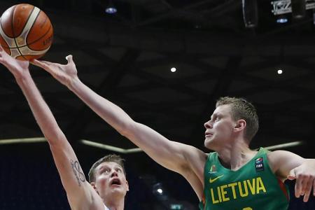 Basketball-EM: DBB-Gegner Litauen im Achtelfinale Basketball-EM: DBB-Gegner Litauen im Achtelfinale