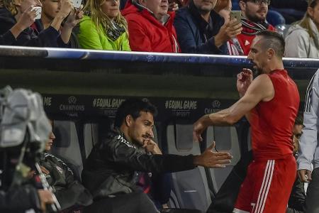 Bayern nach 3:0: Ärger um Ribéry, deutliche Kritik von Robben
