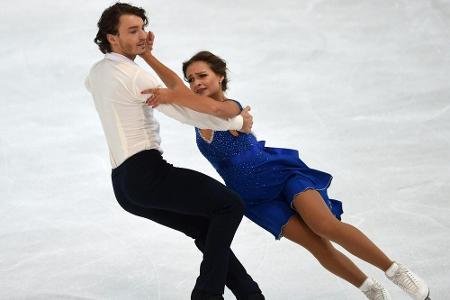 Eistänzer Lorenz/Polizoakis holen Startplatz für Olympia Eistänzer Lorenz/Polizoakis holen Startplatz für Olympia