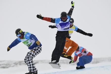 Deutsche Snowboardcrosser fahren beim Weltcup-Auftakt hinterher Deutsche Snowboardcrosser fahren beim Weltcup-Auftakt hinterher