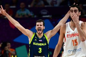 Basketball: Slowenien demontiert Europameister Spanien