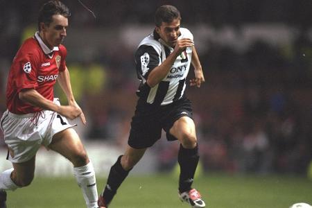 Juventus-Legende Alessandro del Piero schoss am 1. Oktober 1997 gegen Manchester United das schnellste seiner 42 Champions-L...