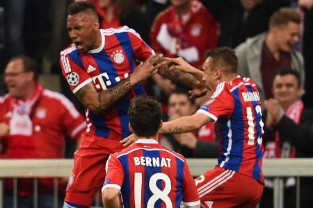 Noch nie zuvor sind die Bayern nach einem Zwei-Tore-Rückstand aus dem Hinspiel auf europäischer Bühne in die nächste Runde e... Noch nie zuvor sind die Bayern nach einem Zwei-Tore-Rückstand aus dem Hinspiel auf europäischer Bühne in die nächste Runde e...