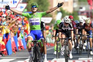 Vuelta: Schwarzmann sprintet bei Trentins Sieg auf Platz vier