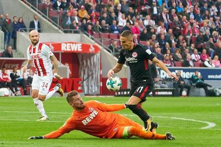 Köln verliert auch gegen Frankfurt - Wieder Schiedsrichter-Ärger