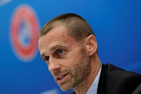 UEFA-Präsident Ceferin reagiert auf Merkel-Kritik