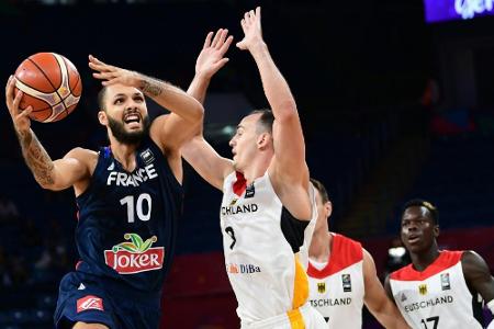 Sieg über Frankreich: Basketballer im EM-Viertelfinale