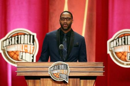 McGrady in der Hall of Fame der NBA: McGrady in der Hall of Fame der NBA: