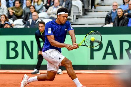 Davis Cup: Frankreich und Australien gleichen im Halbfinale aus