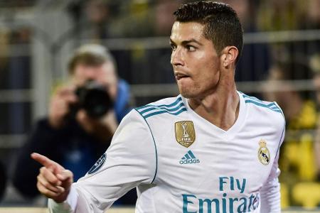 Ronaldo baut Trefferkonto aus: 112 Tore im Europapokal