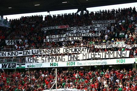 Offener Brief: 96-Fans stellen Fragen zur Übernahme Offener Brief: 96-Fans stellen Fragen zur Übernahme