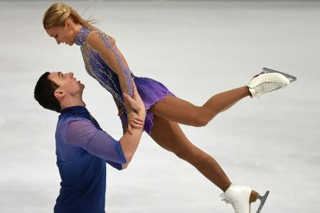 Savchenko/Massot stürzen sich zu Platz zwei - Nordkoreaner lösen Olympia-Ticket