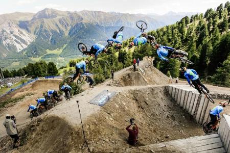 Freestyle-Mountainbiker Rogatkin sorgt mit Freestyle-Mountainbiker Rogatkin sorgt mit