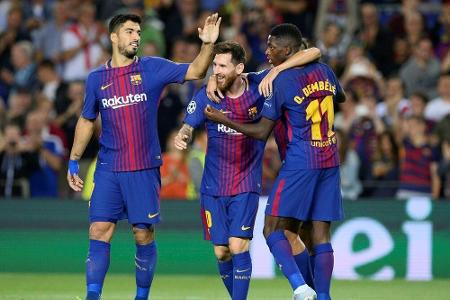 Barca mit gelungener Revanche - Paris mit Kantersieg