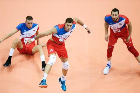 Volleyball-EM: Auch Belgien, Russland und Serbien im Viertelfinale Volleyball-EM: Auch Belgien, Russland und Serbien im Viertelfinale