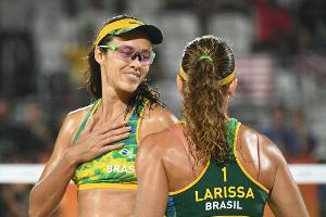 Beachvolleyball-WM: Brasilianerinnen Larissa/Talita holen Bronze