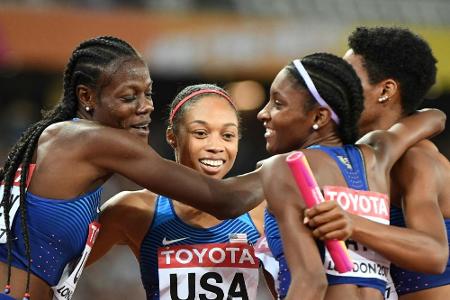 Elftes Gold: Allyson Felix erfolgreichster Teilnehmer an Leichtathletik-Weltmeisterschaften