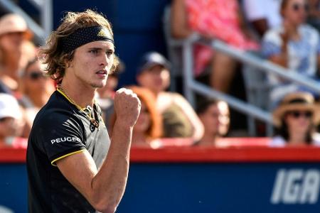 Zverev nach Sieg über Federer Masters-Sieger in Montréal