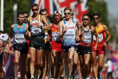 Leichtathletik-WM: Linke geht um 17 Sekunden an Bronze vorbei Leichtathletik-WM: Linke geht um 17 Sekunden an Bronze vorbei
