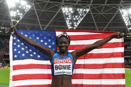 Nächster US-Triumph: Bowie wird 100-m-Weltmeisterin