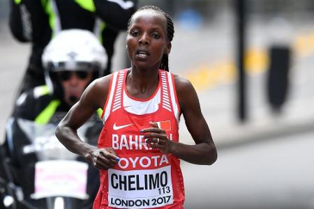 Marathon: Chelimo holt Gold für Bahrain - Fate Tola auf Platz 22