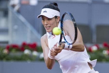 Wimbledonsiegerin Muguruza im Finale von Cincinnati