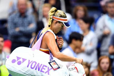 Nach US-Open-Niederlage: Kerber fällt aus den Top Ten Nach US-Open-Niederlage: Kerber fällt aus den Top Ten