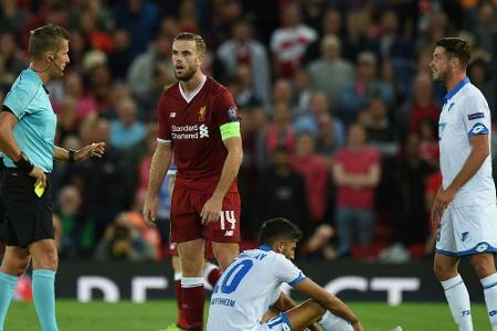 Gescheitert und gedemütigt: Hoffenheim in Liverpool ohne Chance