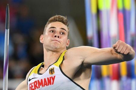 Speerwerfer Vetter mit Qualifikations-Rekord ins Finale - Röhler glanzlos Speerwerfer Vetter mit Qualifikations-Rekord ins Finale - Röhler glanzlos
