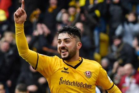 Dynamo Dresden zittert sich in die zweite Pokalrunde Dynamo Dresden zittert sich in die zweite Pokalrunde