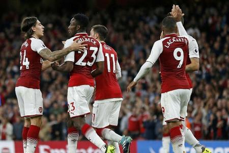 Turbulenter Auftakt in die Premier League: Arsenal gewinnt 4:3
