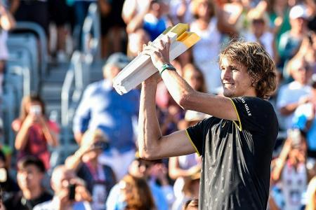 Zverev klettert weiter: Nummer sieben nach Montréal-Triumph