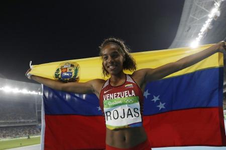 Dreispringerin Gierisch starke Fünfte - Rojas holt historisches Gold für Venezuela Dreispringerin Gierisch starke Fünfte - Rojas holt historisches Gold für Venezuela