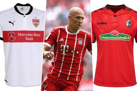 Neue Bundesliga Trikots 2017/2018