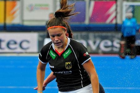 Hockey-Frauen als Gruppensieger ins EM-Halbfinale Hockey-Frauen als Gruppensieger ins EM-Halbfinale