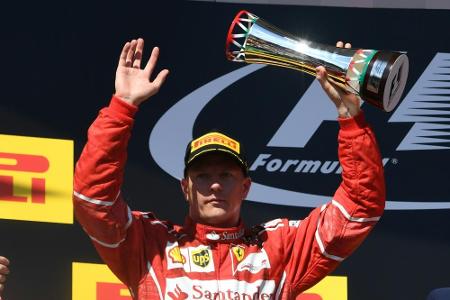 Ferrari verlängert Vertrag mit Vettels Teamkollegen Räikkönen