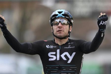 Italiener Viviani bei Hamburg-Cyclassics vorn Italiener Viviani bei Hamburg-Cyclassics vorn