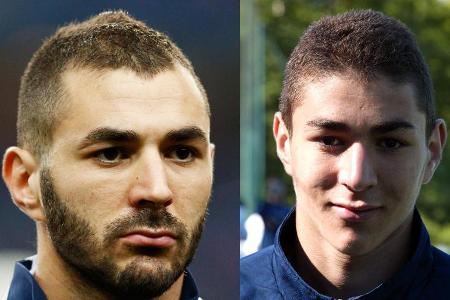 Heute einer der besten Offensivspieler der Fußballwelt, früher frischgebackener U17-Europameister - Karim Benzema.