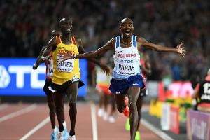 Erster Weltmeister von London: Mo Farah holt erneut Gold über 10.000 m
