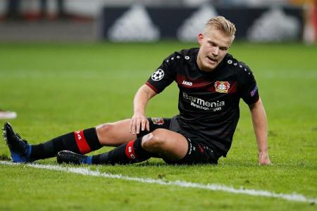Muskelfaserriss: Pohjanpalo fehlt Leverkusen vier Wochen