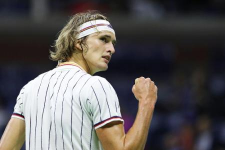 Mühsame Nachtschicht: Alexander Zverev erreicht zweite Runde von New York Mühsame Nachtschicht: Alexander Zverev erreicht zweite Runde von New York