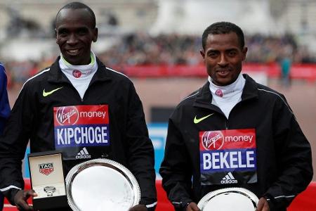 Marathon in Berlin: Bekele fordert Kipchoge heraus Marathon in Berlin: Bekele fordert Kipchoge heraus