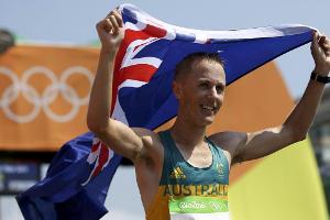 Oberschenkelprobleme: WM-Aus für London-Olympiasieger Tallent im Gehen