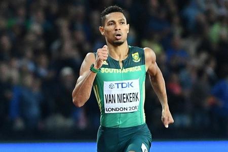 Erster Teil der Double-Mission erfüllt: Van Niekerk gewinnt Gold über 400 m Erster Teil der Double-Mission erfüllt: Van Niekerk gewinnt Gold über 400 m