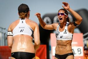 Beachvolleyball-WM: Ludwig/Walkenhorst und Laboureur/Sude souverän im Achtelfinale